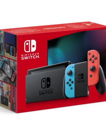 Nintendo Switch Console With Neon Red   Neon Blue Joy-con  Upgraded Version