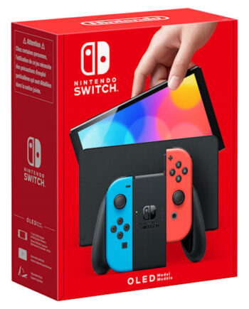 Nintendo Switch  Oled-model  Neon-red Neon-blue