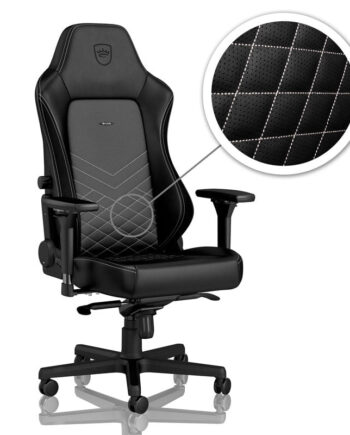 Noblechairs Hero Black Platinum-white Stol Geekd Dk