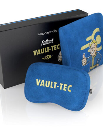 Noblechairs Memory Foam Pudesæt Til Gamingstol Fallout Vault Tec Edition Puder Geekd Dk