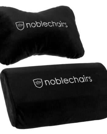 Noblechairs Pudesæt Til Gamingstol Epic Icon Hero Black White Puder Geekd Dk