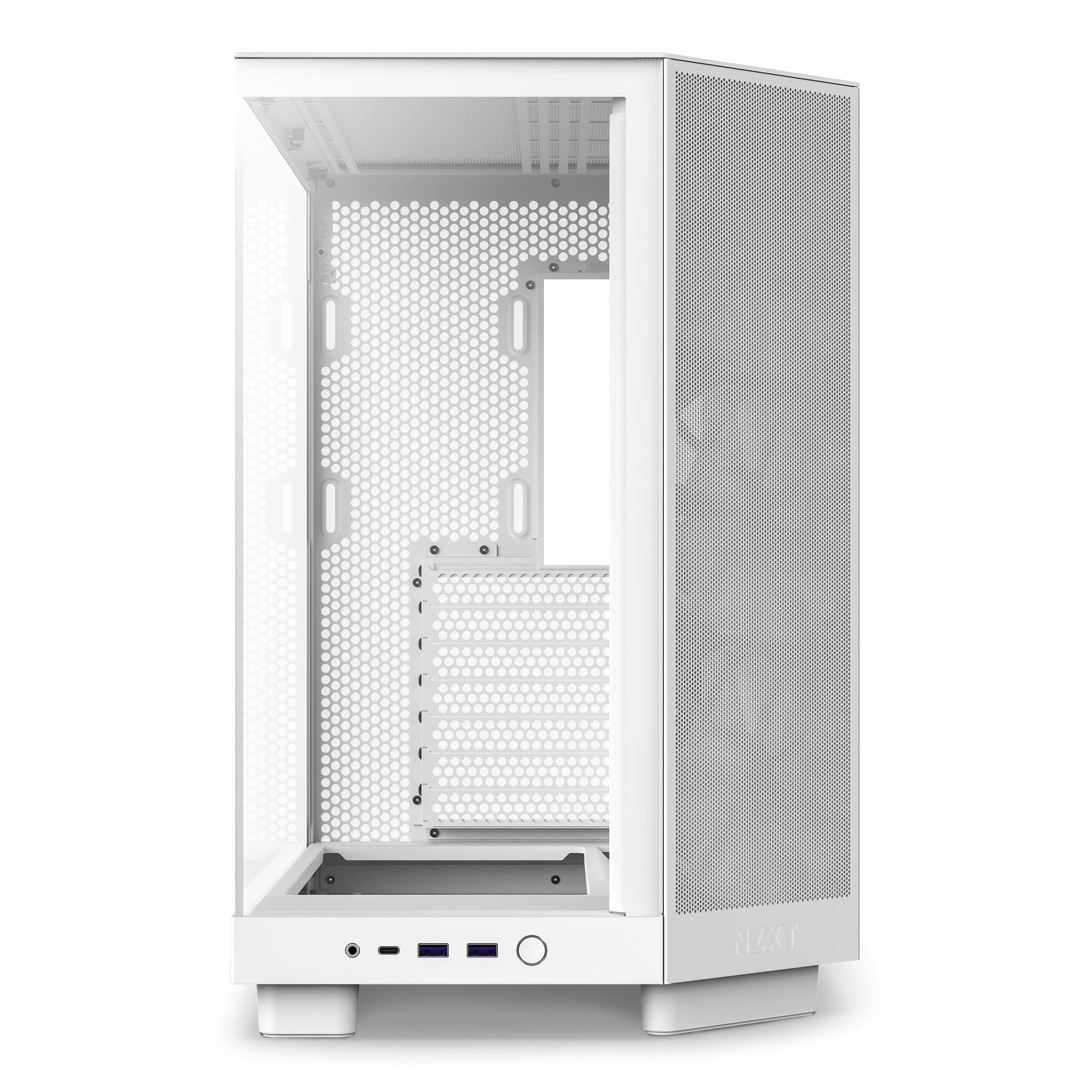 Nzxt   Series H6 Flow Tårn Atx Hvid Kabinet Geekd Dk