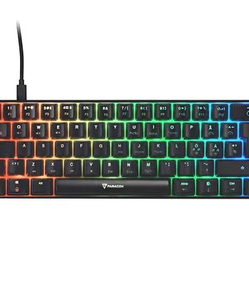 Paracon Slay Mini Rgb Mekanisk Tastatur Sort