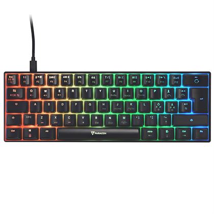 Paracon Slay Mini Rgb Mekanisk Tastatur Sort
