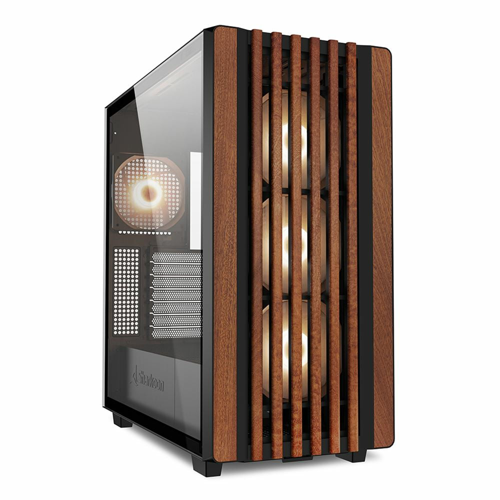 Sharkoon Rebel C70g Rgb  Tower Case  Black  Tempered Glass