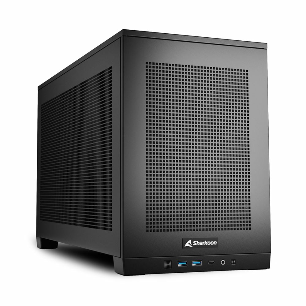 Sharkoon Rebel C20 Itx Rgb  Tower Case  Black