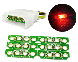 Sunbeam Molex Light Red