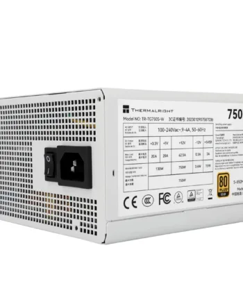 Thermalright Tr-tg 750s-  Hvid- Psu  80  Gold  750w  Non-modular Geekd Dk