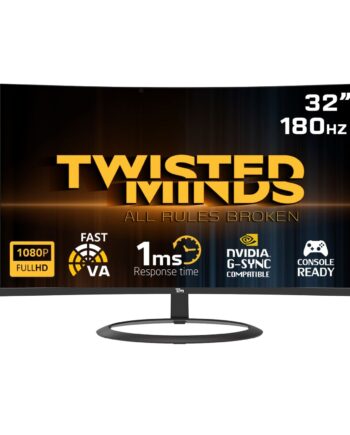 Twisted Minds Curve Gaming Monitor 32 Quot  Fhd 180hz