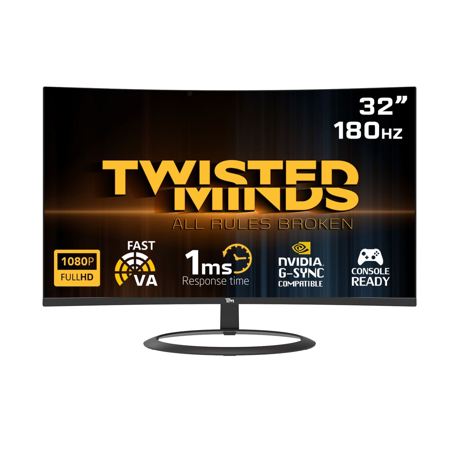 Twisted Minds Curve Gaming Monitor 32 Quot  Fhd 180hz