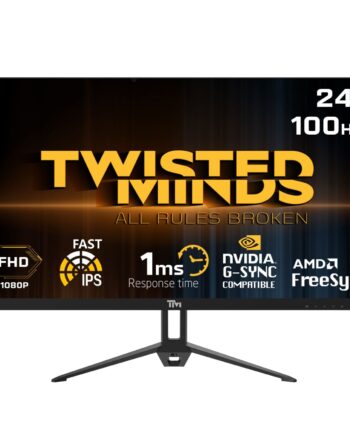 Twisted Minds Flat Gaming Monitor 24 Quot  Fhd 100hz