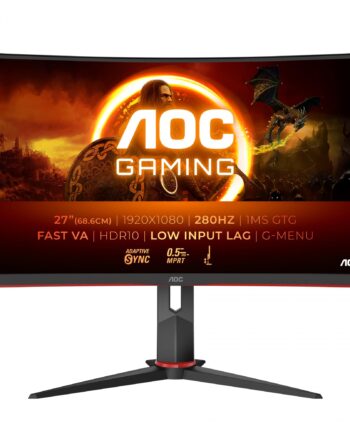 Aoc Gaming C27g2z3 Bk 27 1920   1080  Full Hd  Hdmi Displayport 280hz Skærm Geekd Dk
