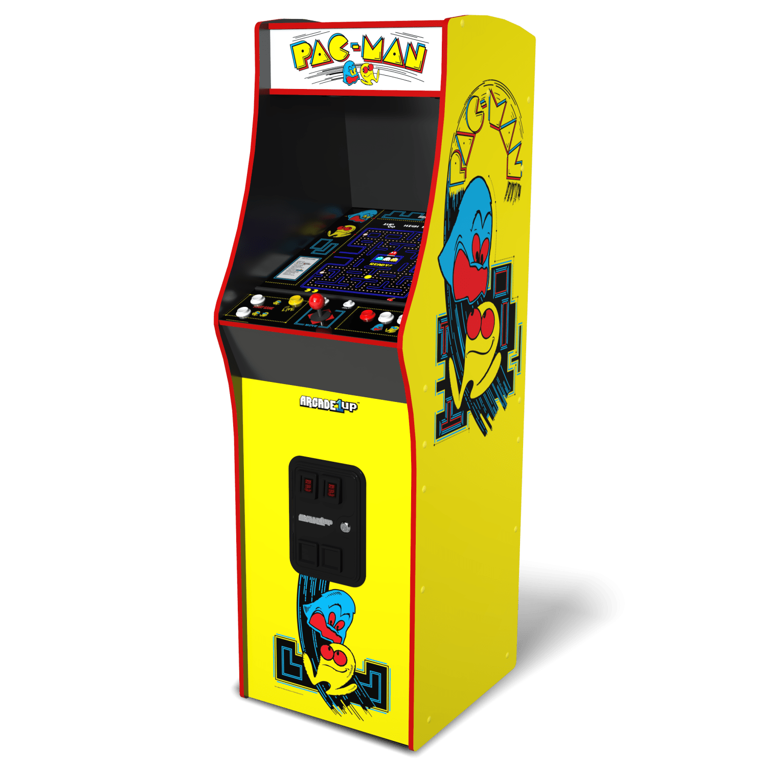 Arcade Up Pac-man Deluxe Arcade Machine Arkademaskine Geekd Dk