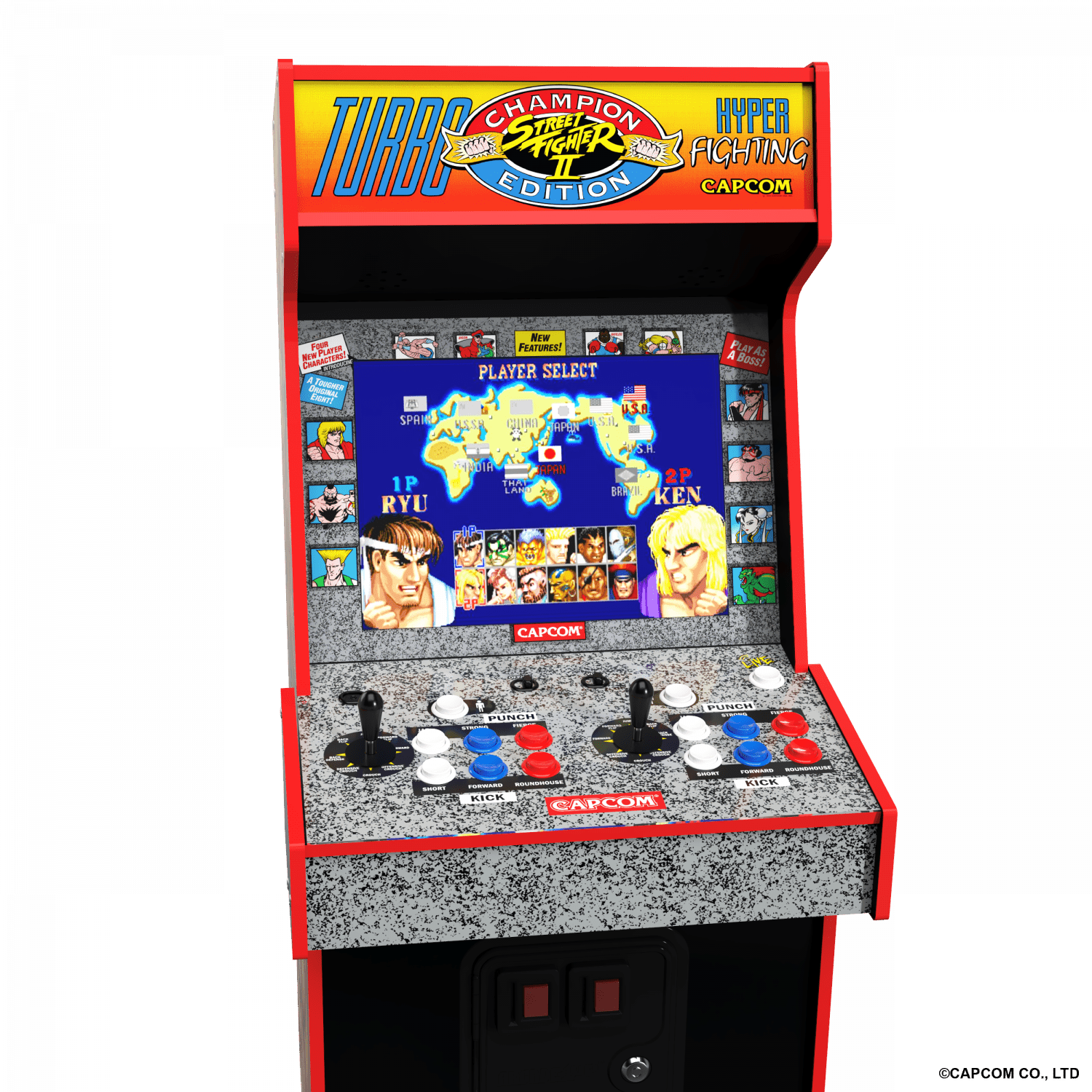 Arcade Up Street Fighter Legacy 14-in- Wifi Enabled Arcade Machine Arkademaskine Geekd Dk