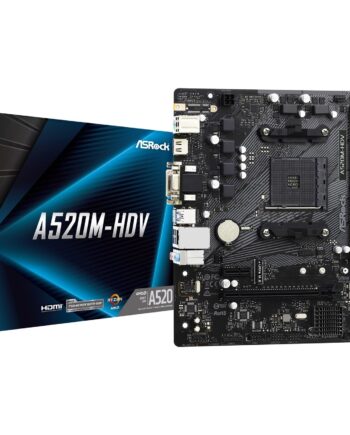 Asrock A520m-hdv Micro-atx  Am4 Amd A520 Bundkort