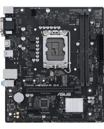 Asus Prime H610m-  D4  Matx  H610  Lga 1700  Ddr4  Bundkort Geekd Dk
