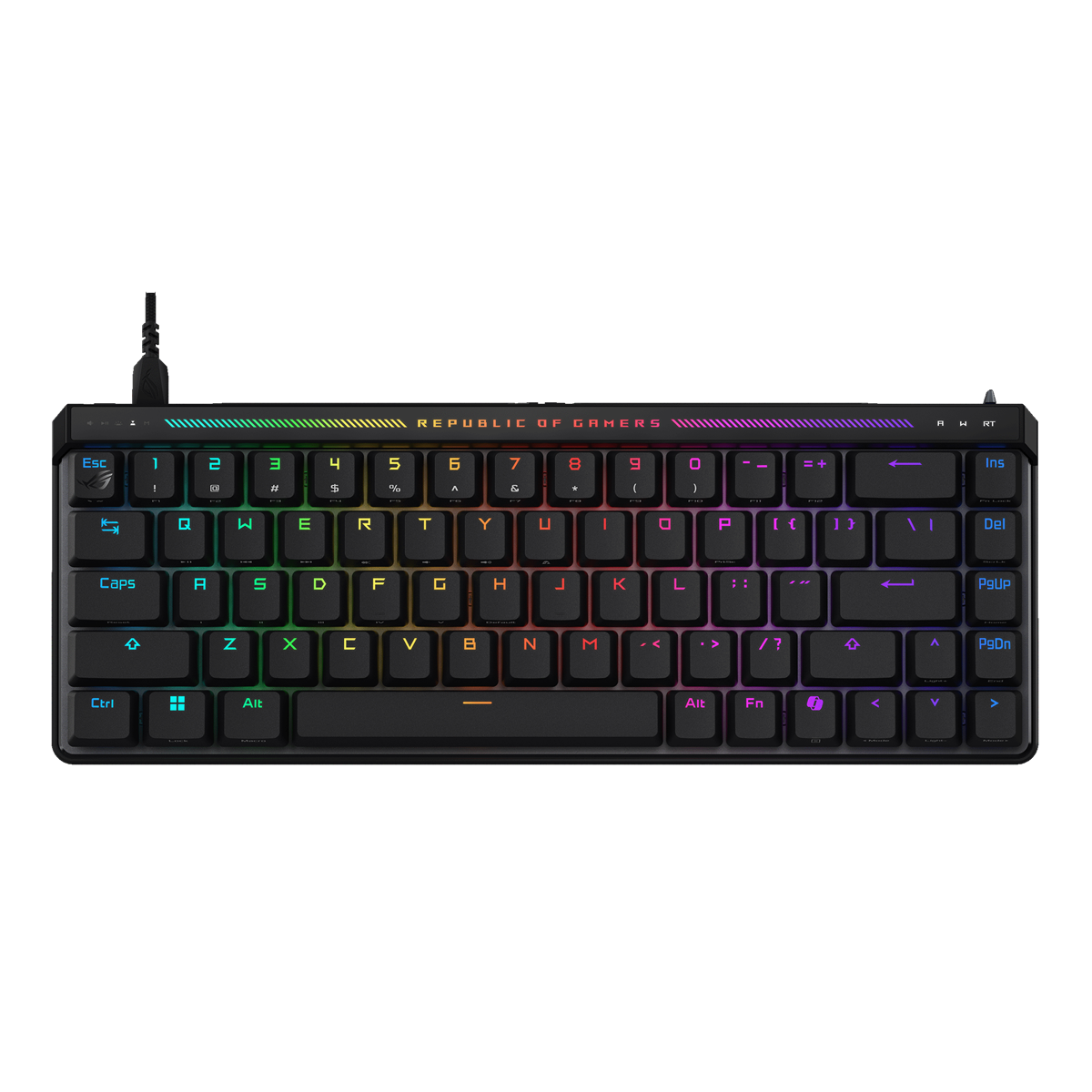 Asus Rog Falchion Ace Hfx M605 65 Analog Gaming Keyboard With Rog Hfx Magnetic Switches