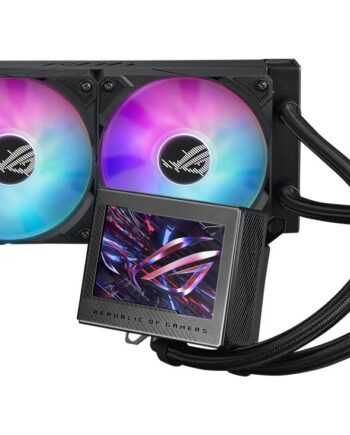 Asus Rog Ryujin Iii 240 Argb Aio Liquid Cooler        Quot  Lcd  2x120mm Rog Argb Magnetic Daisy-chainable Fans 2200 Rpm Pwm
