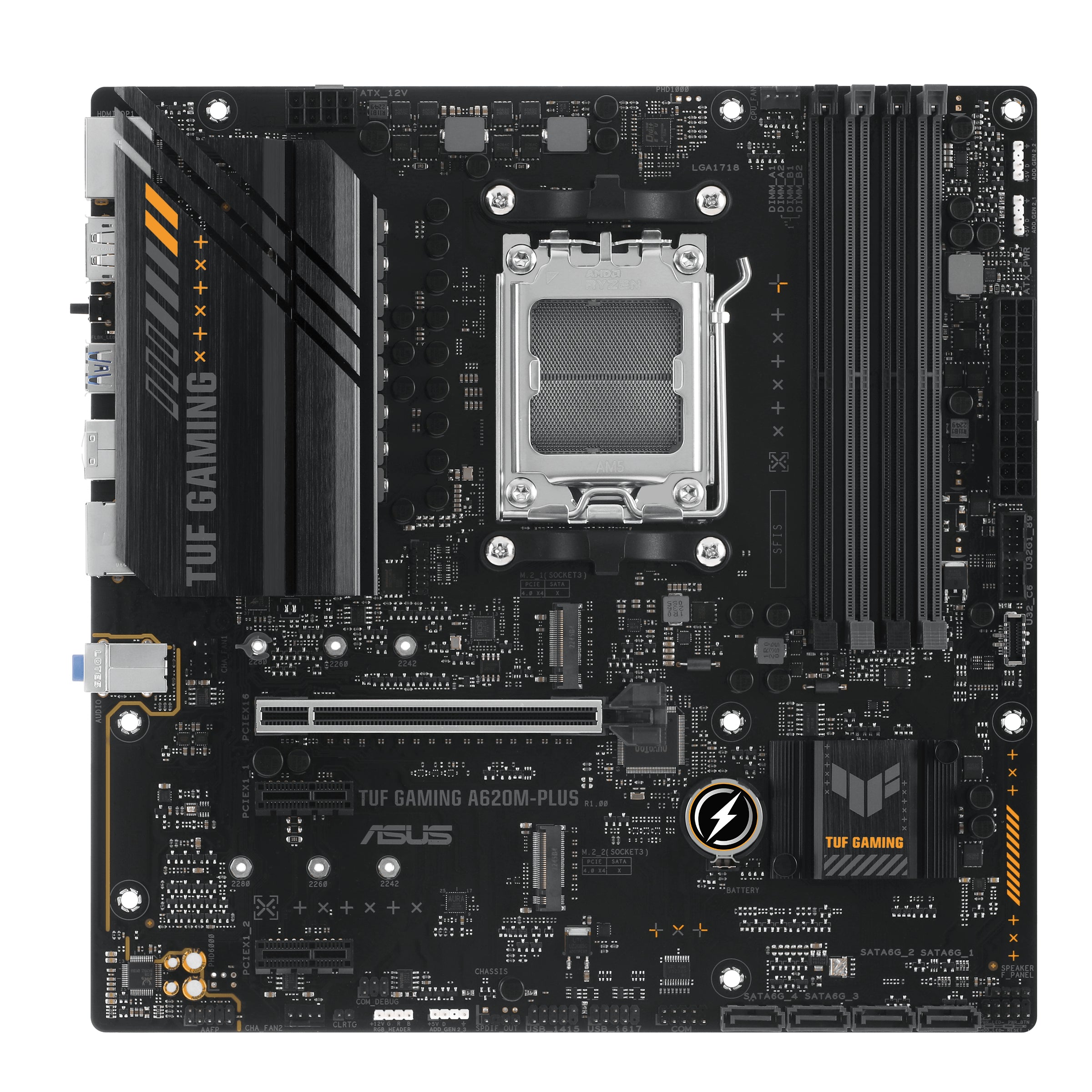 Asus Tuf Gaming A620m-plus Matx A620 Am5 Ddr5