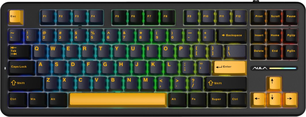 Aula F87 Graywood V3 Gaming Tastatur Geekd Dk