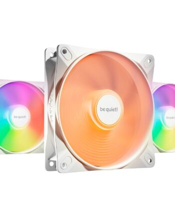 Be Quiet  Light Wings Lx 120mm Pwm White Triple Pack  Case Fan  White  Pack Of