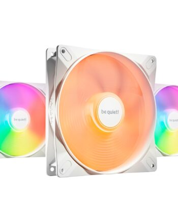 Be Quiet Light Wings Lx 140mm Pwm White Triple Pack  White  Pack Of    140 Mm