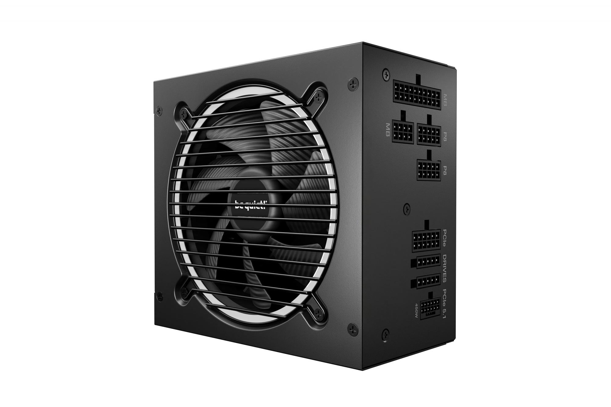 Be Quiet Pure Power 13 650w Pc Power Supply Black 1x 12-pin High Power Gpu 2x Pcie Cable Management 650 Watts