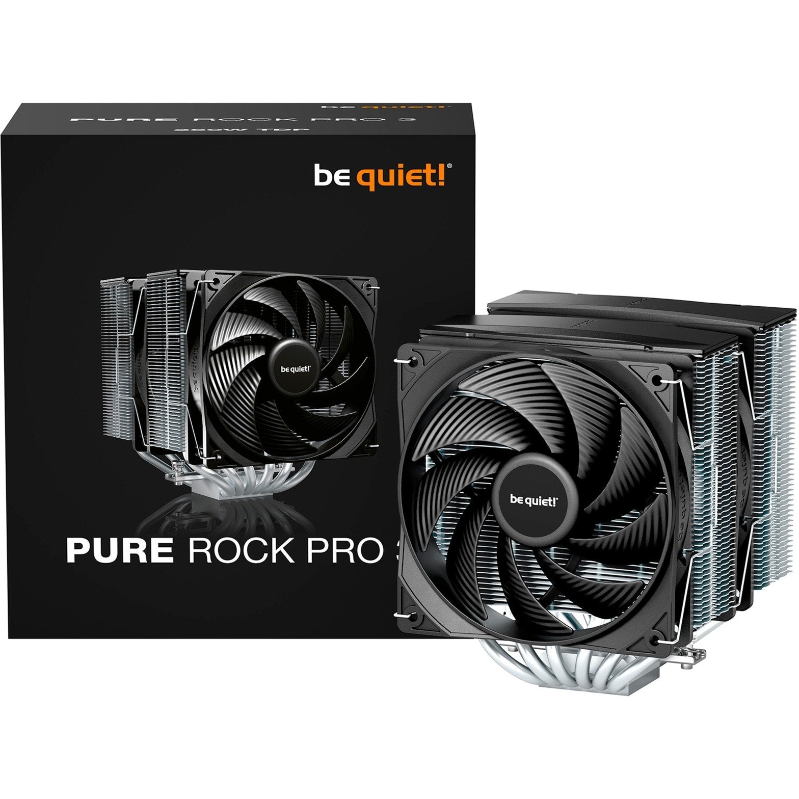 Be Quiet Pure Rock Pro Black Silver 120 Mm