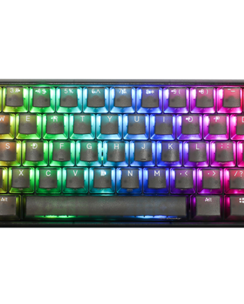 Ducky One   Aura Black Nordic Mini 60  Cherry Red Rgb