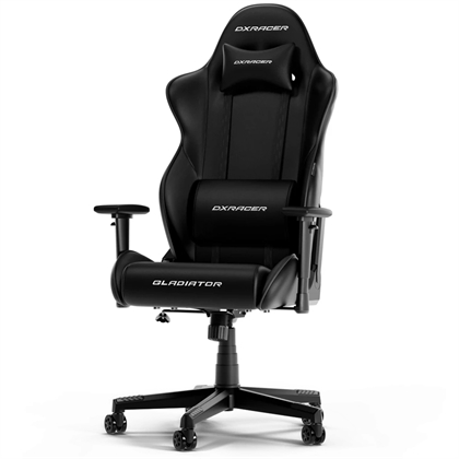 Dxracer Gladiator   Gamerstol Pvc Læder Sort