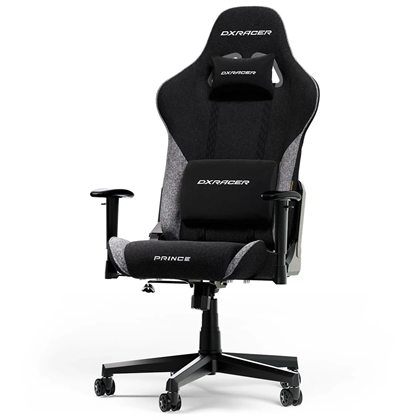 Dxracer Prince   Gamerstol Tekstil Sort Grå