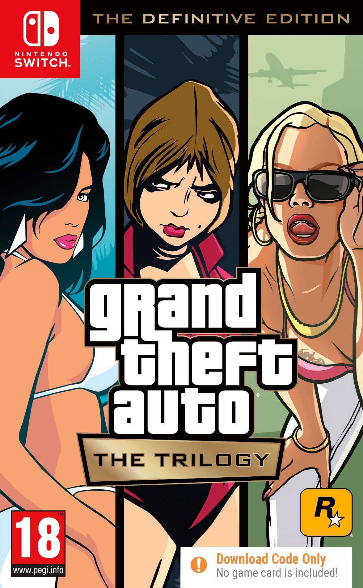 Grand Theft Auto: The Trilogy Switch Spil Geekd Dk