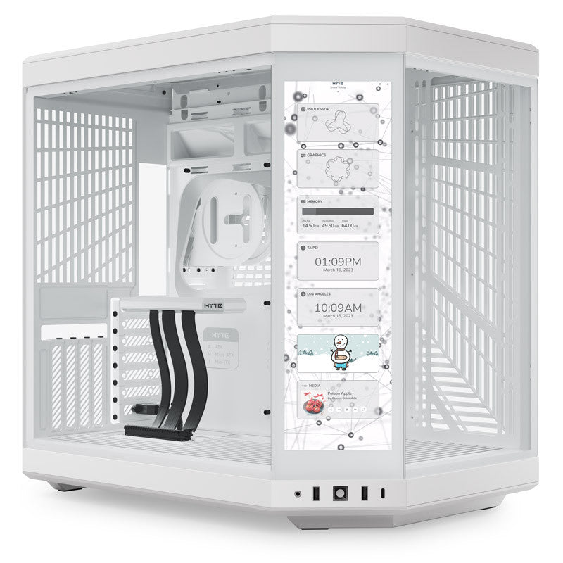 Hyte Y70 Touch Snow White Kabinet Geekd Dk