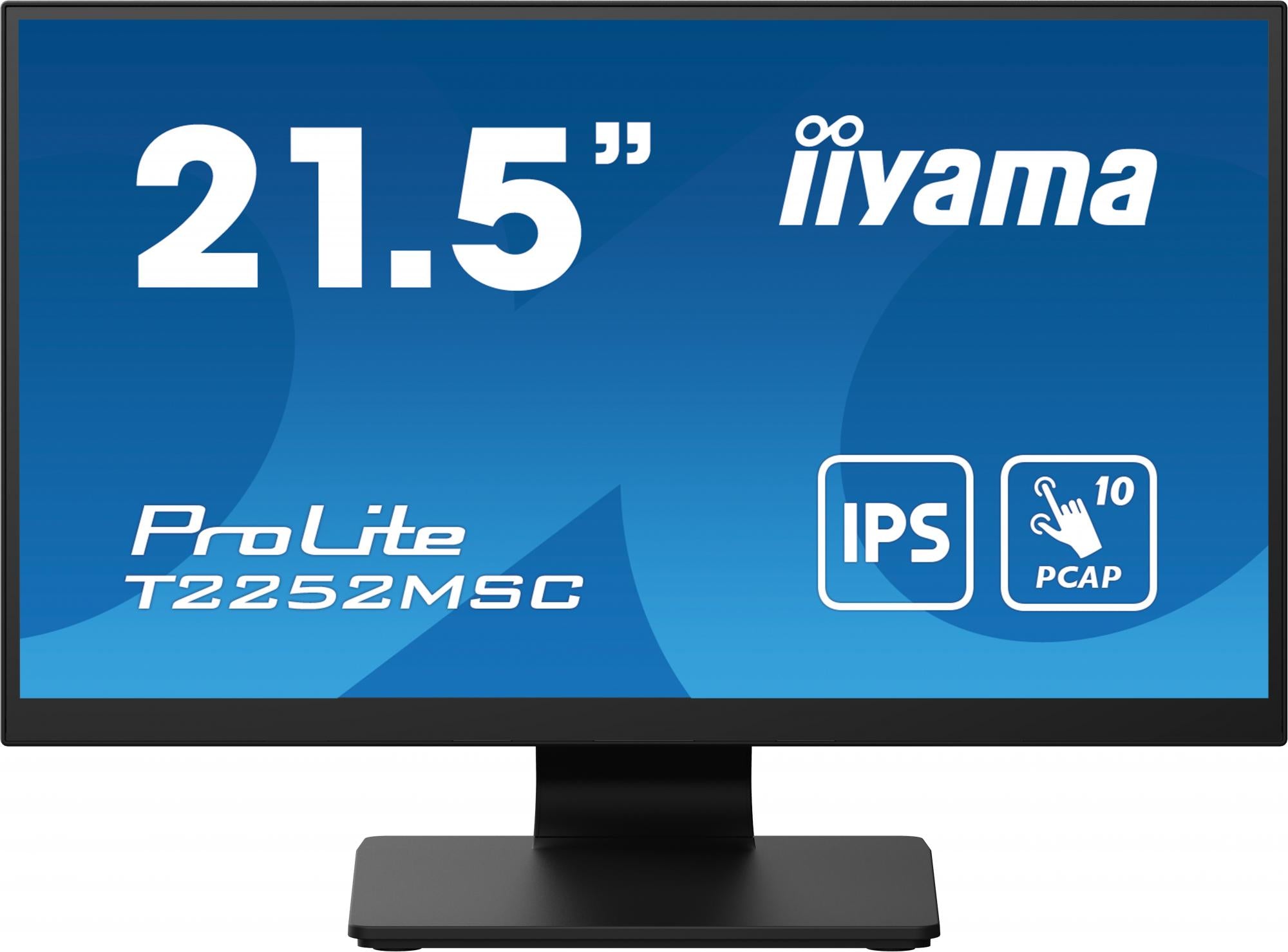 Iiyama Prolite T2252msc-b2 22 1920 1080 Full Hd Hdmi Displayport 60hz Skærm Geekd Dk