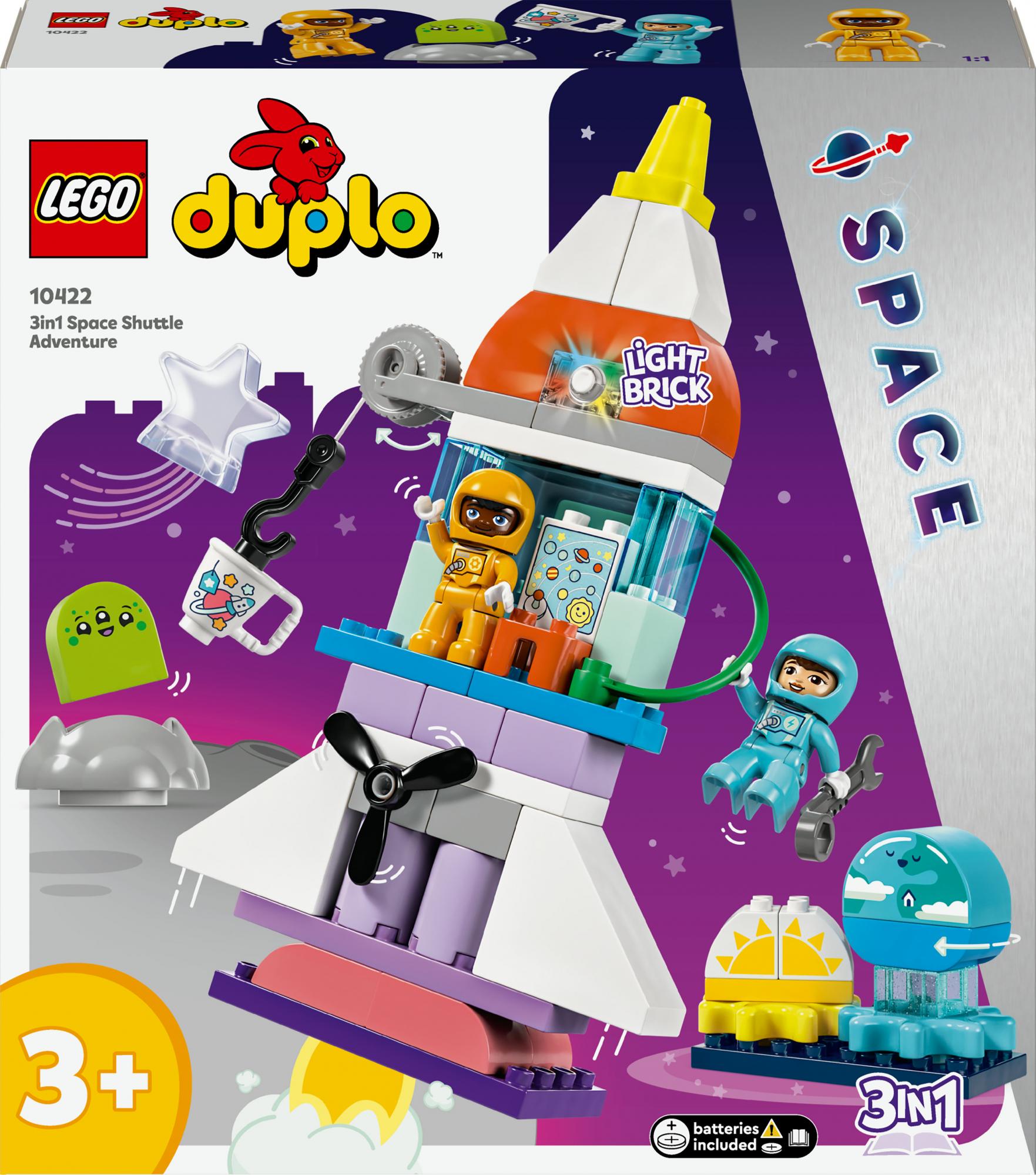 Lego 10422 Duplo  -in-  Space Shuttle For Many Adventures