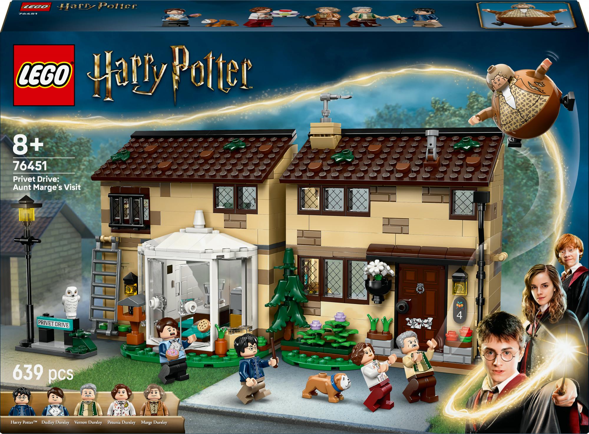 Lego 76451 Harry Potter Privet Drive: Aunt Marge Apos   Visit Geekd Dk