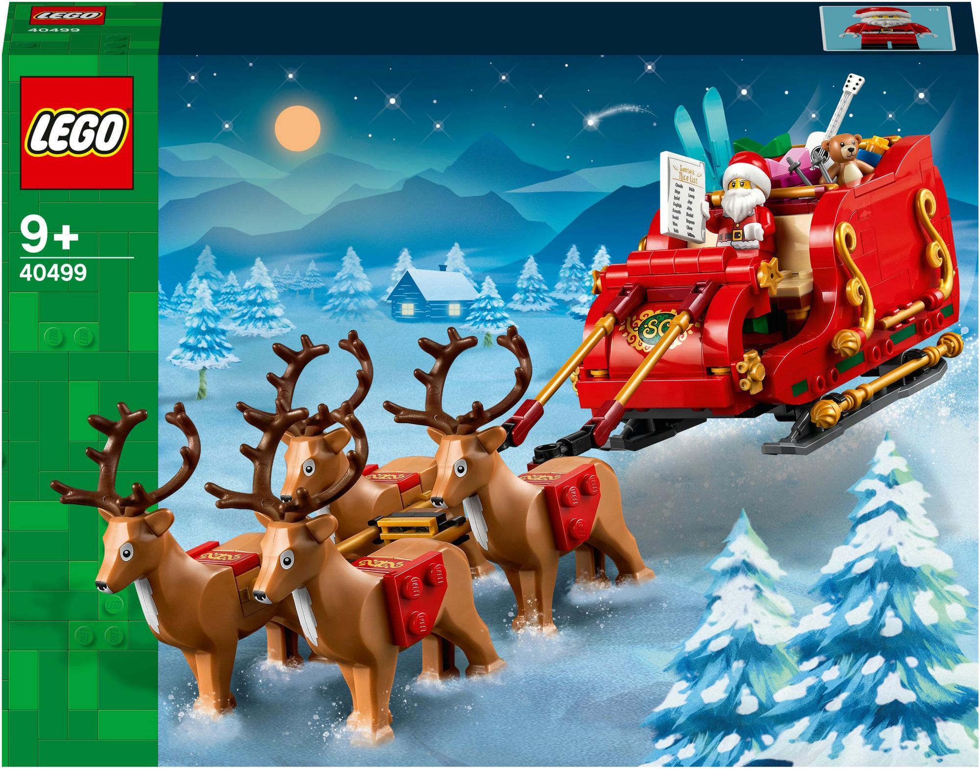 Lego 40499 Iconic Santa Apos   Sleigh Geekd Dk