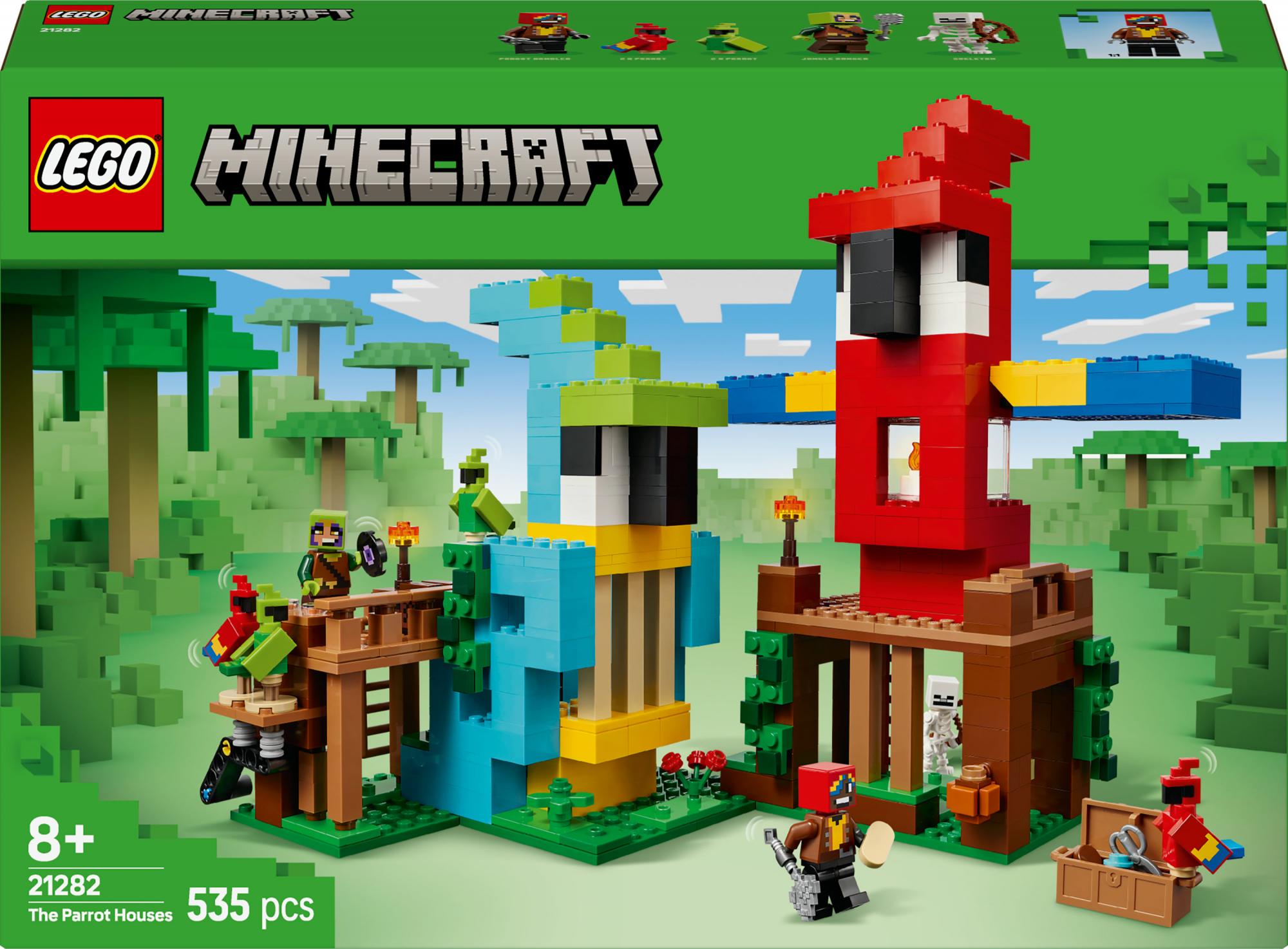 Lego Minecraft The Parrot Houses  21282  Geekd Dk