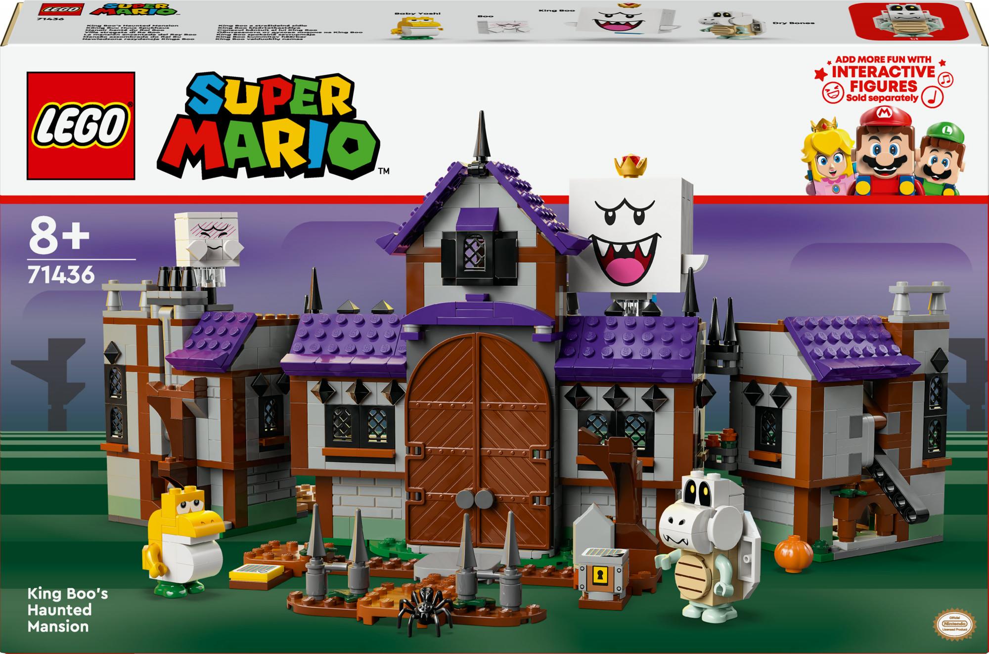 Lego 71436 Super Mario King Boo Apos   Haunted House Geekd Dk