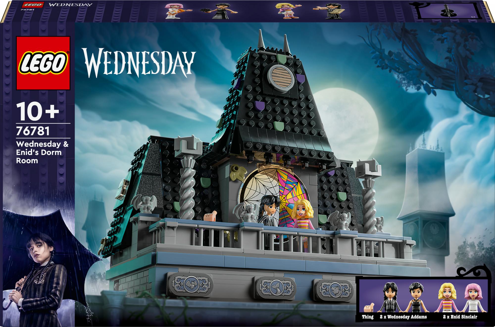 Lego 76781 Wednesday Wednesday And Enid Apos   Dorm Room Geekd Dk