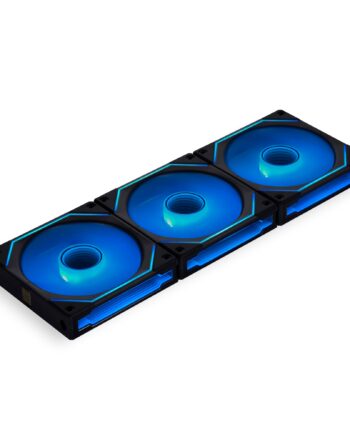 Lian Li Uni Fan Sl Infinity Pwm Sort   Pack 120mm Infinity Rgb Controller Inkluderet