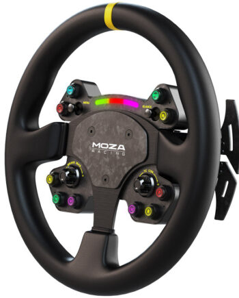 Moza Rs V2 Steering Wheel  Round Læder 33 Cm