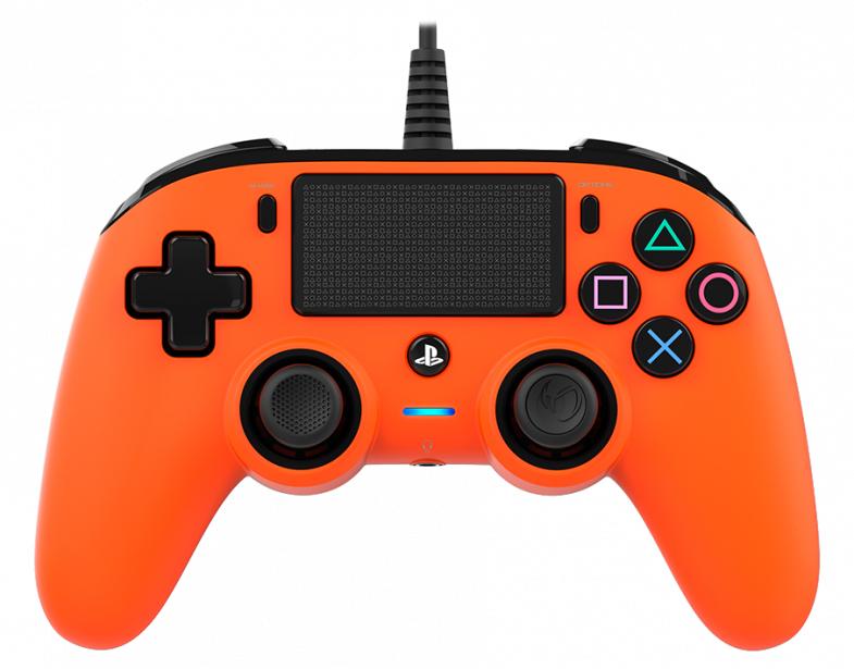 Nacon Compact Controller  Orange  Konsol Geekd Dk
