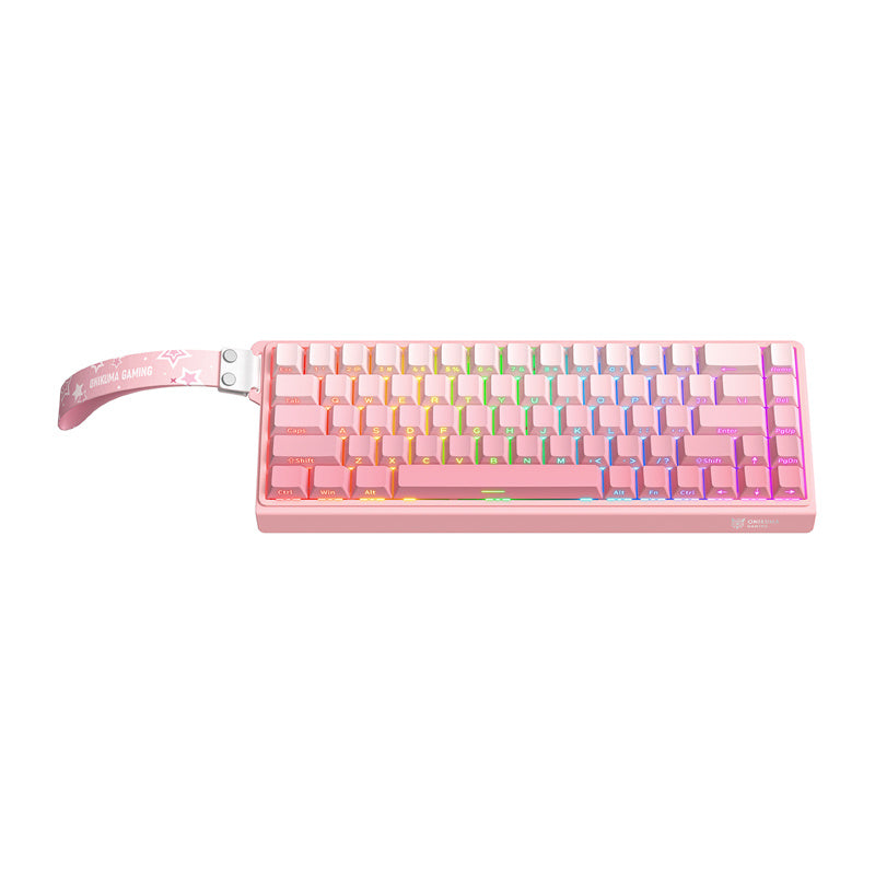 Onikuma G69 Gaming Tastatur Pink Geekd Dk