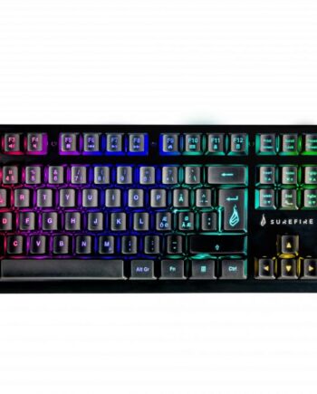 Surefire Kingpin X2 Metal Gaming Rgb Tastatur Qwerty Nordic Geekd Dk