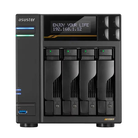 Asustor Lockerstor   Gen3 As6804t Nas   Uden Drev Geekd Dk