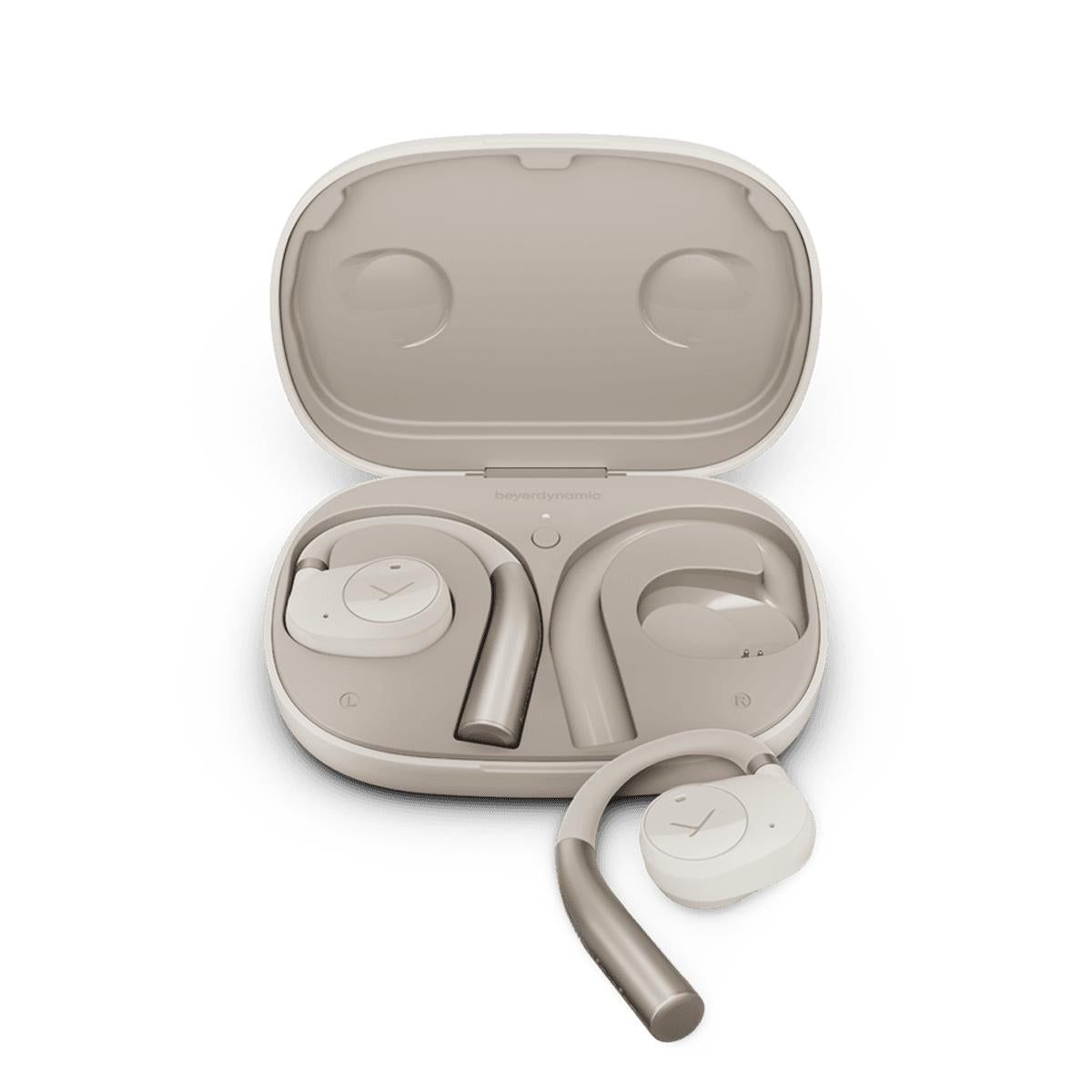 Beyerdynamic Verio 200 Open-ear Høretelefoner   Cremefarvet Headset Geekd Dk