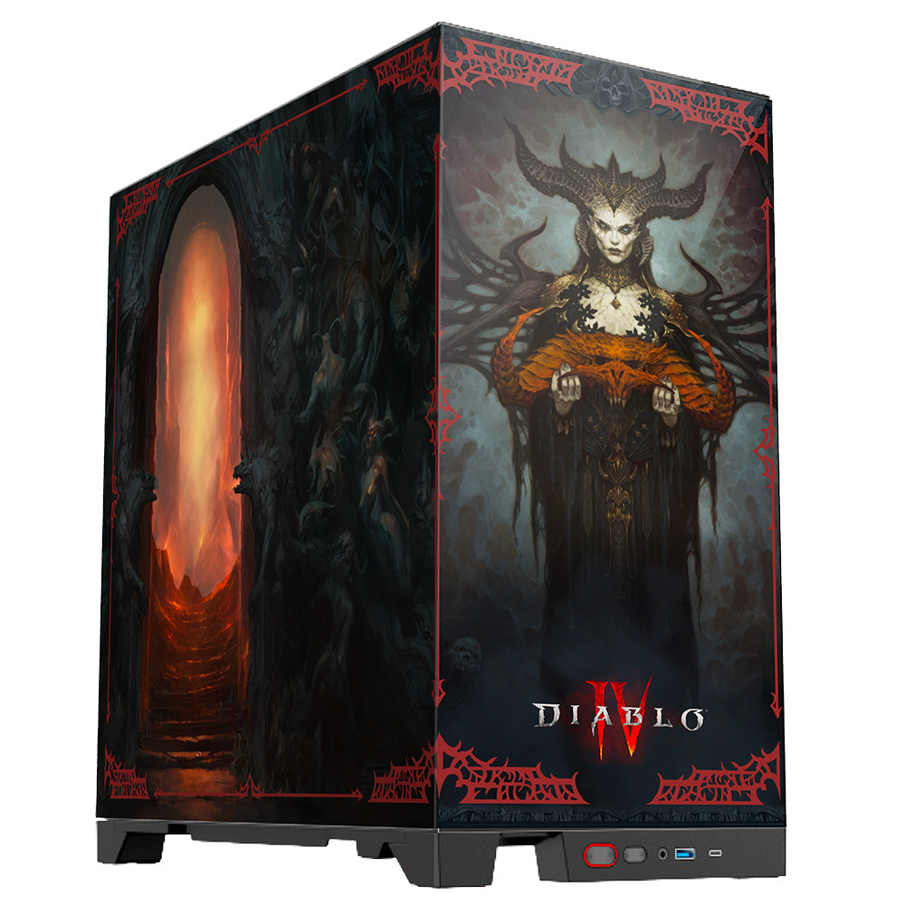 Diablo Iv   Lilith Pc Gaming Case Limited Edition Atx Kabinet Geekd Dk