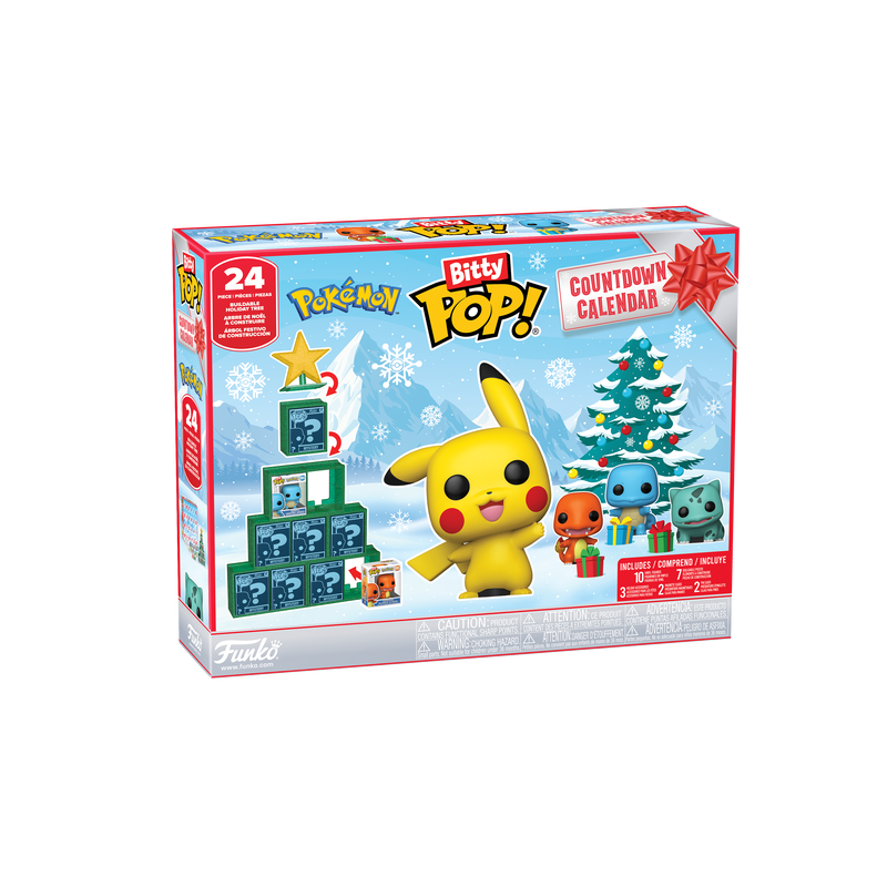 Funko Bitty Pop Pokémon-julekalender 24 Låger Funko Pop Geekd Dk