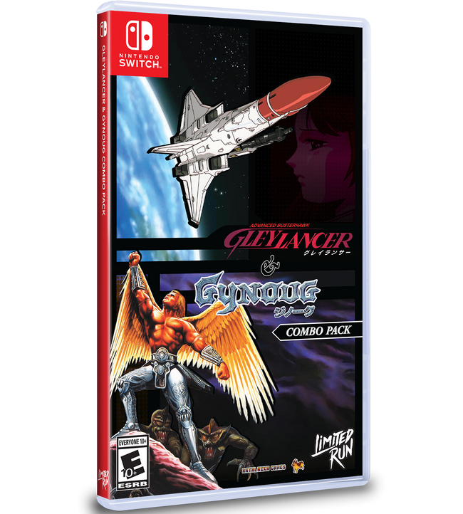Gleylancer   Gynoug Combo Pack  Limited Run   Import    Nintendo Switch Nintendo Switch Spil Geekd Dk